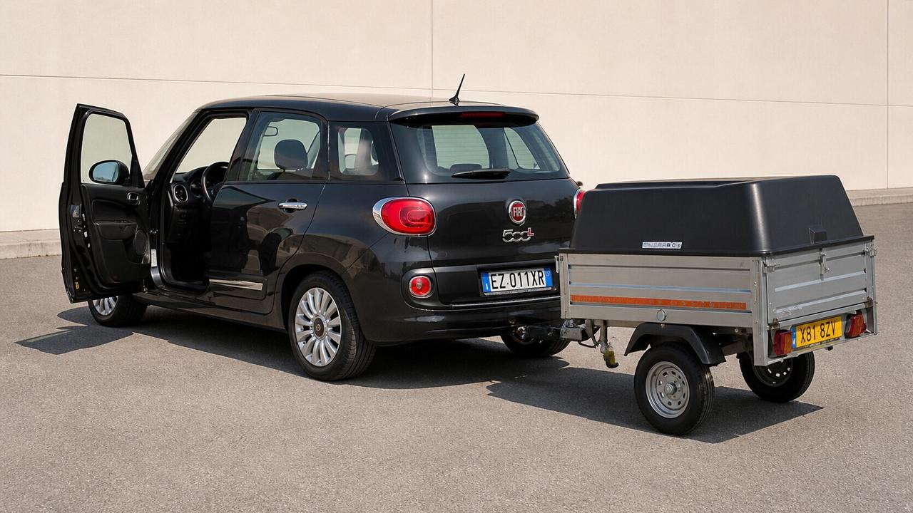 Fiat 500L 1.3 Multijet 2015 Diesel Gancio Traino Carrello Incluso