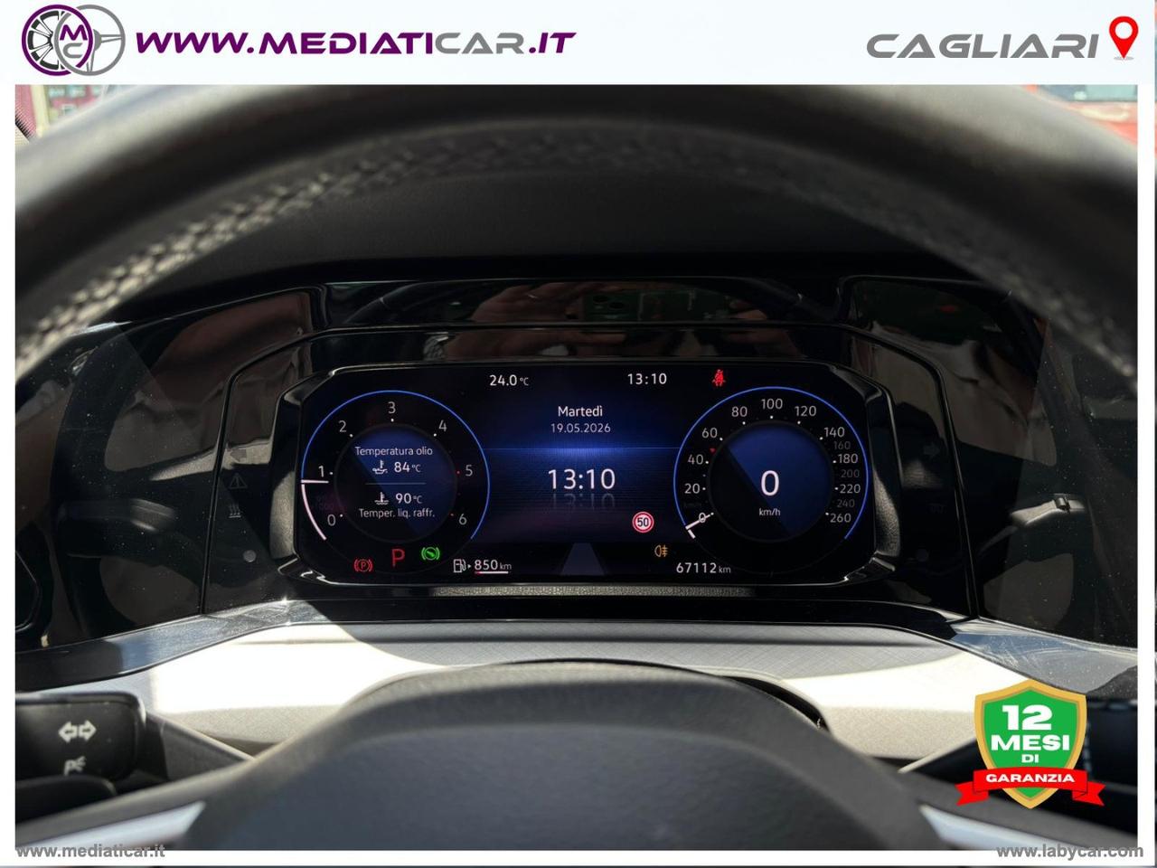 VOLKSWAGEN Golf 2.0 TDI 150CV DSG SCR Life