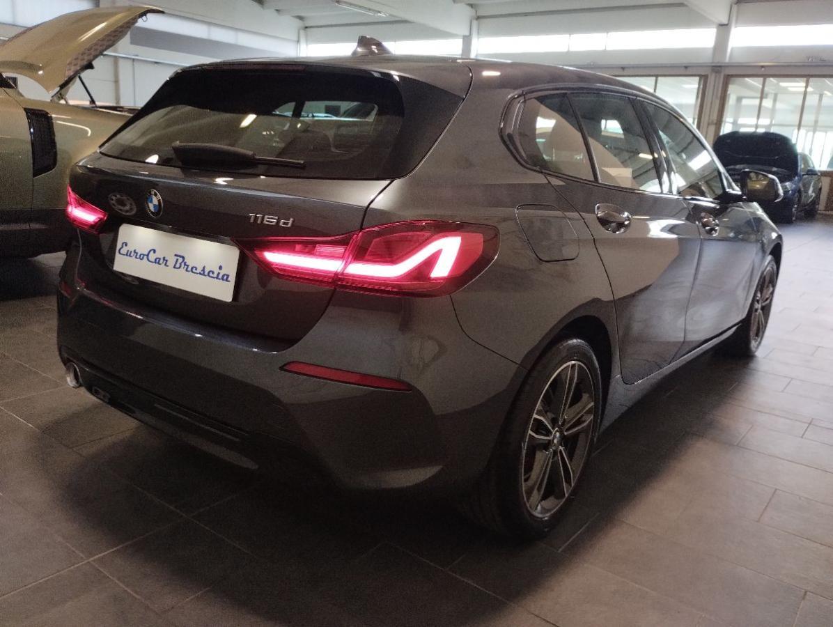 BMW 116d Sport- AUTOM - PELLE - LED - APPLE - GAR.24 MESI