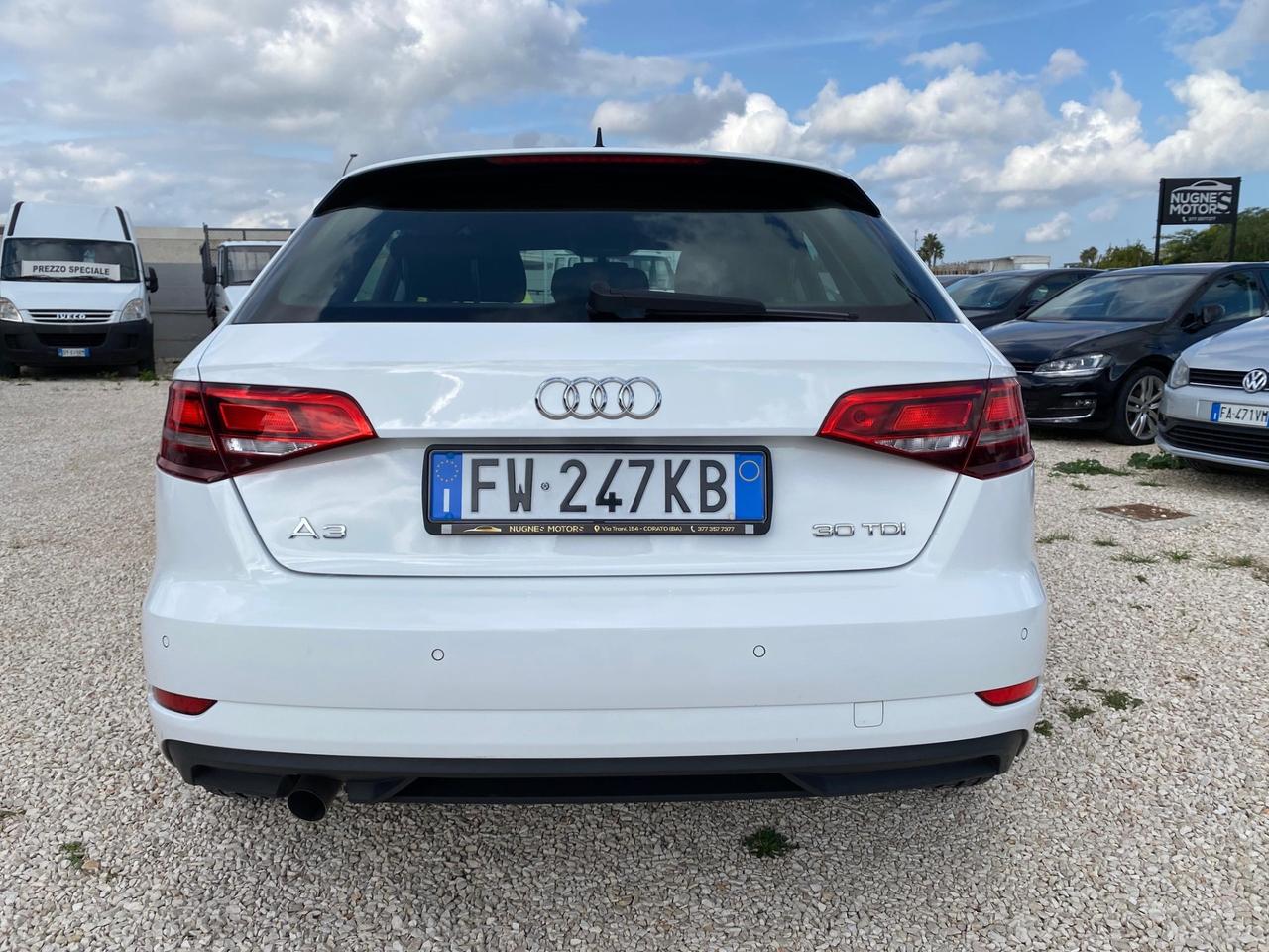 Audi A3 SPB 30 TDI S tronic Business IVA ESPOSTA