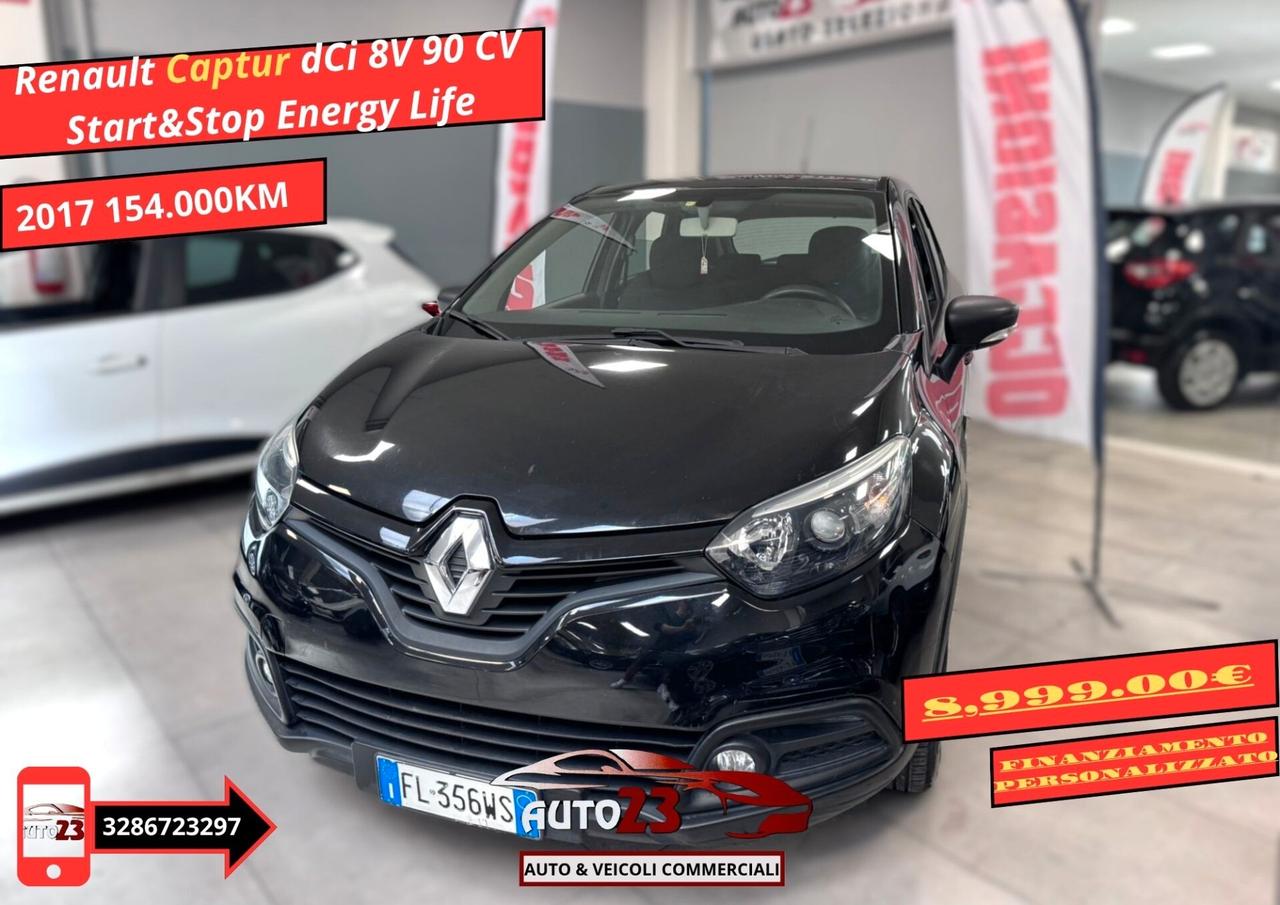 Renault Captur dCi 8V 90 CV Start&Stop Energy Life