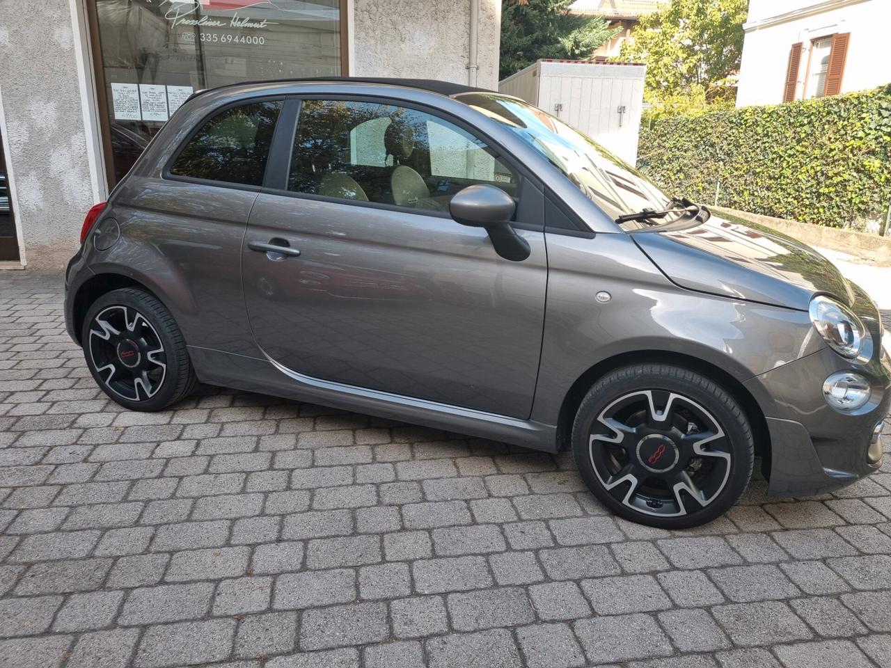 Fiat 500 C 1.2 SPORT anno2018 km64000 neopat