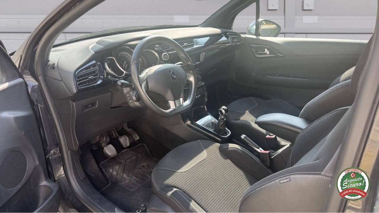 Ds DS3 3 1.6 HDi 90 ** Garanzia Guasti 12 mesi**