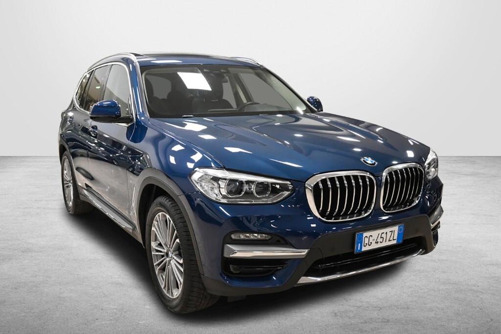 Bmw X3 18D 150CV STEPTRONIC 48V S-DRIVE LUXURY ( FARI LED - AMBIENT LIGHT TETTO PANORAMICO APR. )