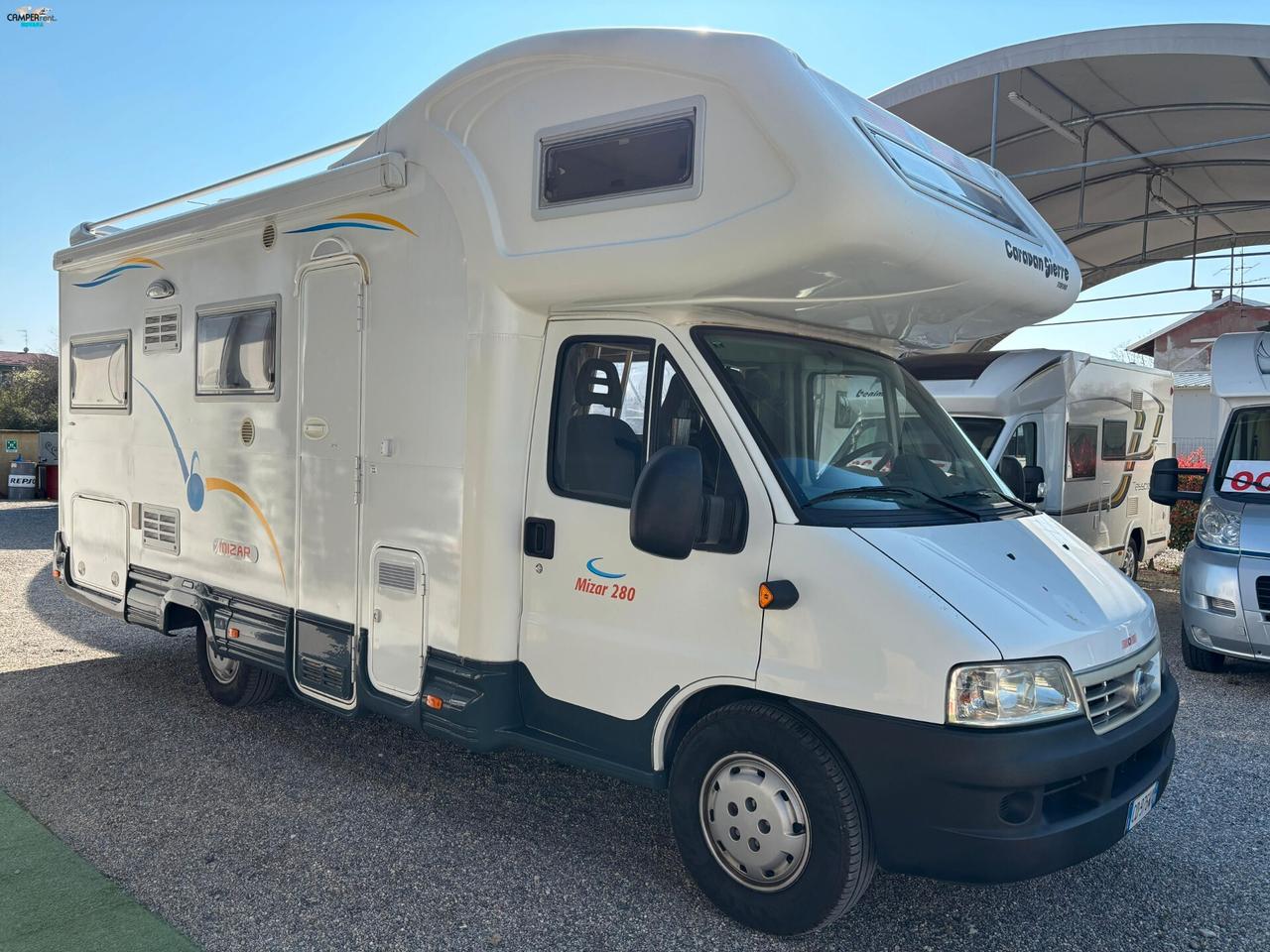 CI MIZAR 280 - MANSARDATO CON DINETTE FERRO DI CAVALLO IN CODA