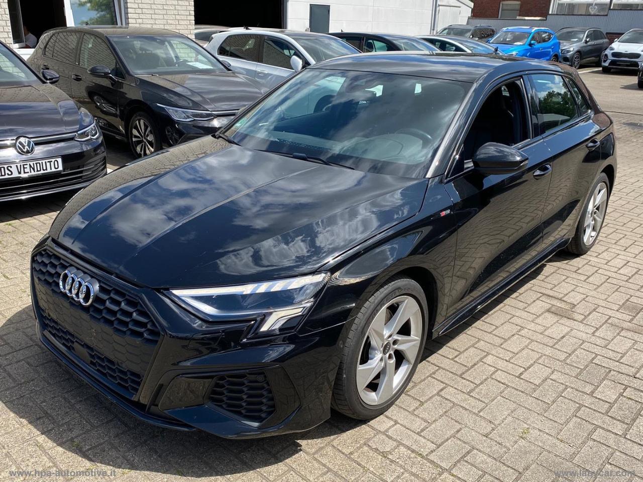 AUDI A3 SPORTBACK 2.0TDI S-line Full led Pelle Navi Retrocamera