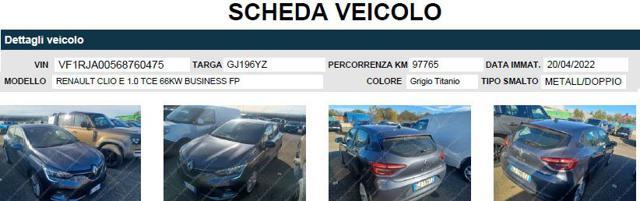 RENAULT Clio TCe 90 CV 5 porte Business