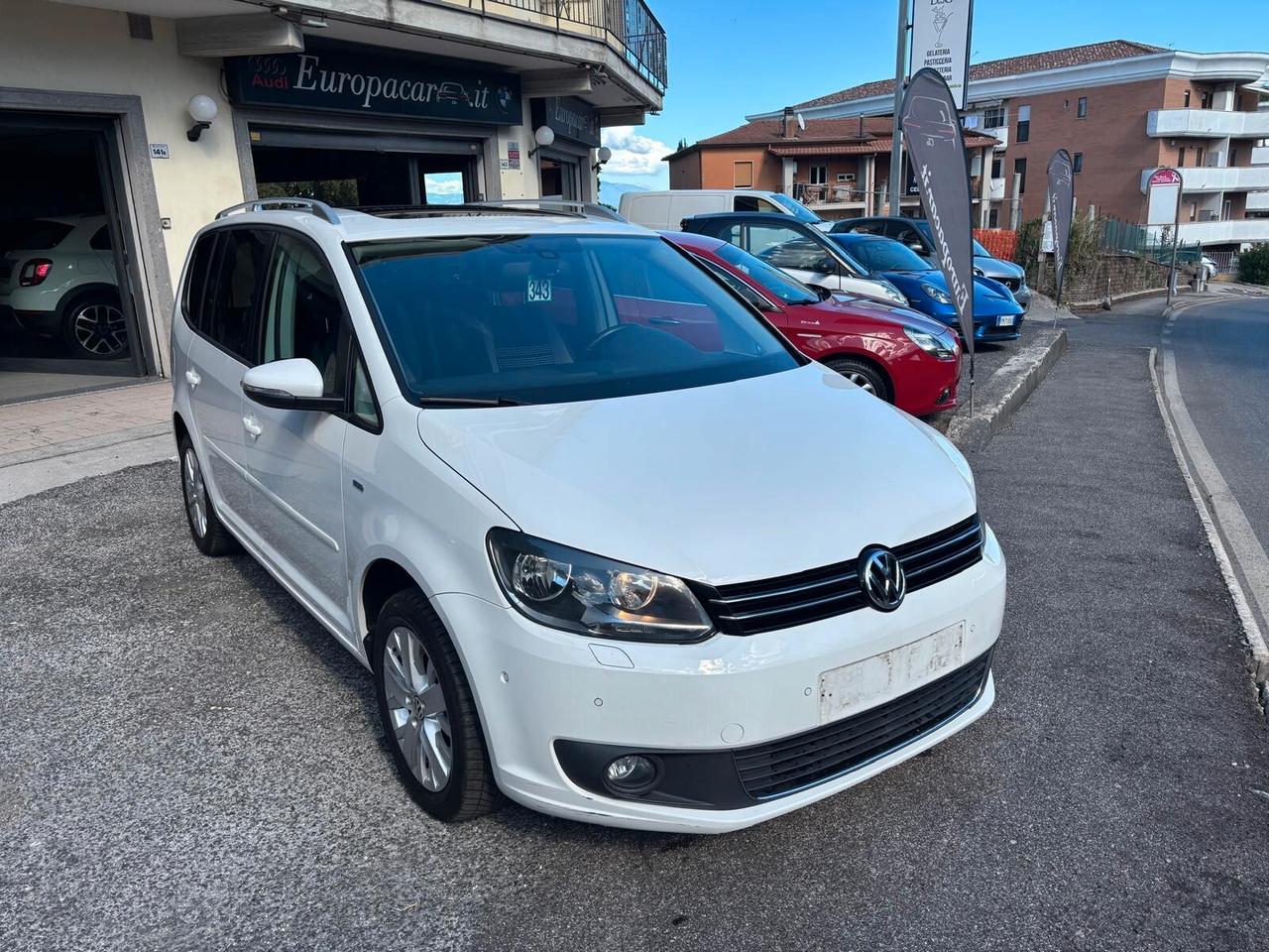 Volkswagen Touran Business 1.4 DSG Highline EcoFuel TETTO PANORAMA