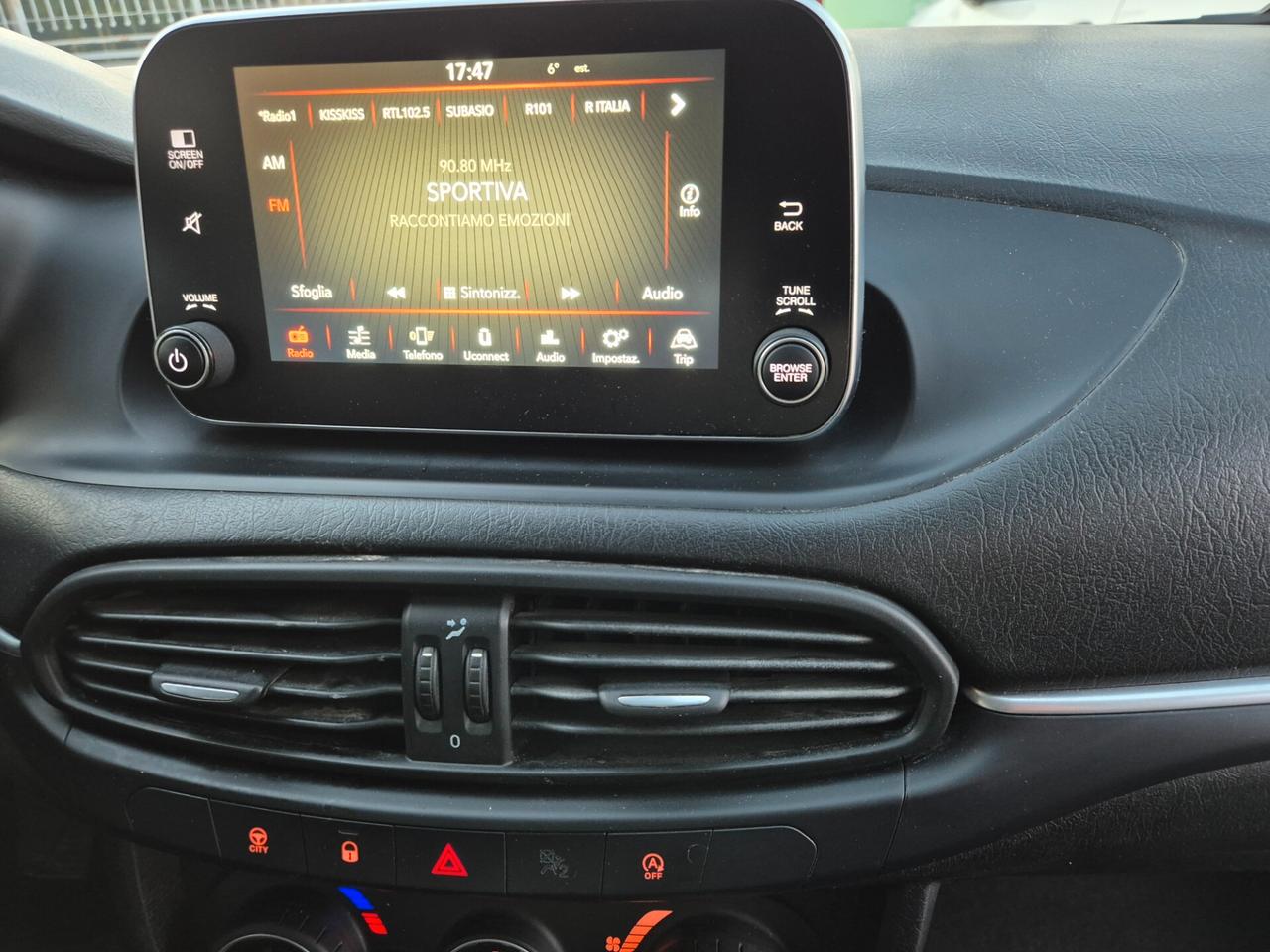 Fiat TIPO 1.6 Mjt 120 CV BERLINA Lounge NUOVA FULL 2017