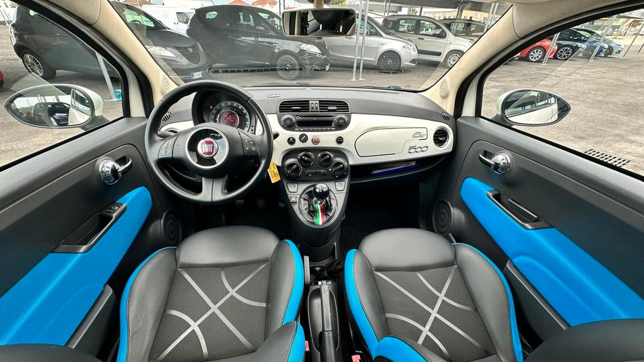 Fiat 500 1.2 SPORT/LOUGE GPL KM CERTIFICATI-UNICO PROPRIETARIO-BOMBOLA GPL CHE SCADE NEL 2031