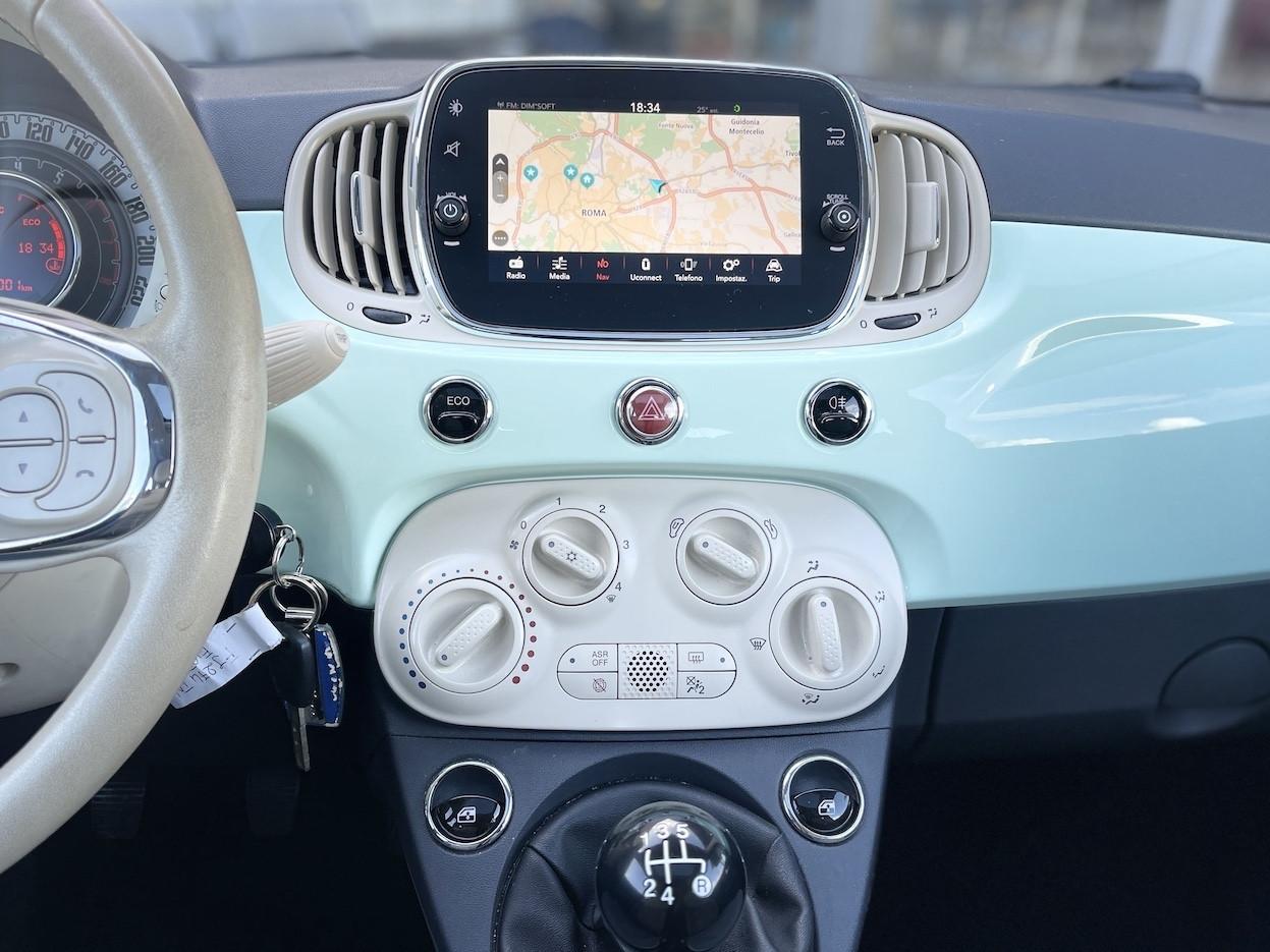 Fiat 500 0.9 Benzina 85CV E6 Neo. - 2017