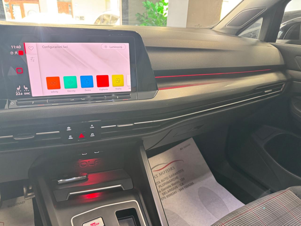 VW GOLF 8 GTI 2.0 TSI 245 CV FINANZIABILE