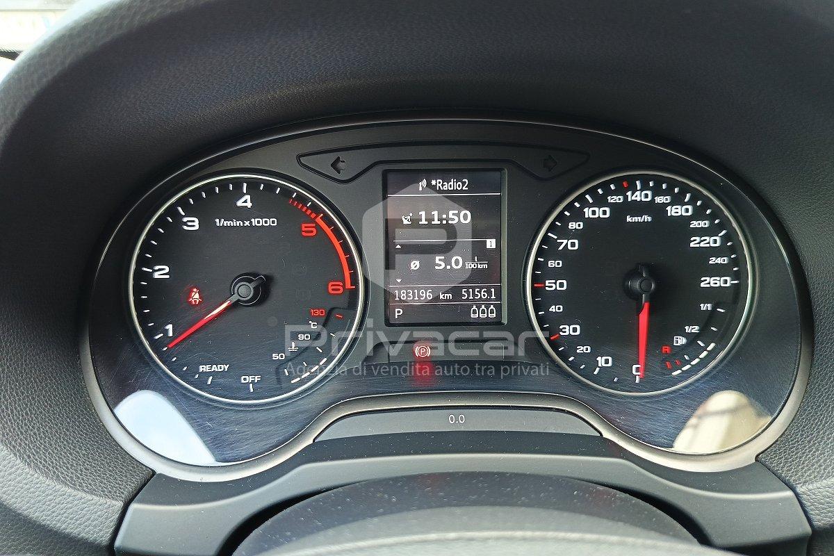 AUDI A3 SPB 2.0 TDI 150 CV clean diesel S tronic Ambition