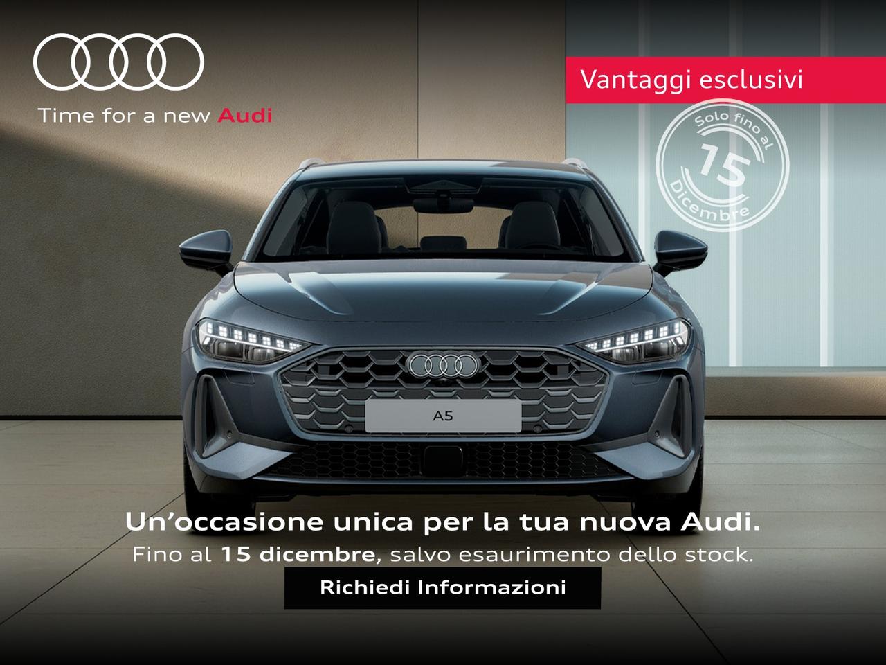 Audi A5 avant 2.0 tdi mhev+ business advanced quattro 204cv s-tronic