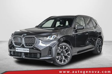 BMW X3 NEW 20D 197CV STEPTRONIC 48V X-DRIVE MSPORT ( FARI LED ADATTIVI - CURVED DISPLAY - PELLE - TETTO PANORAMICO APR. - AMBIENT LIGHTS - CRUISE - NAVI - MIRROR - PARK ASSISTANT - TELECAMERA 360 - CERCHI 19 )