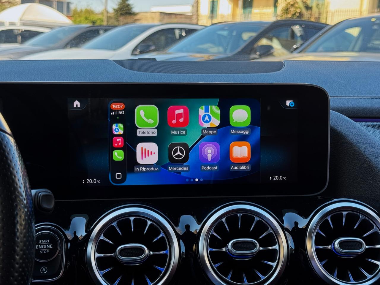 Mercedes-Benz GLA 200 d Premium AMG TETTO INT ROSSI