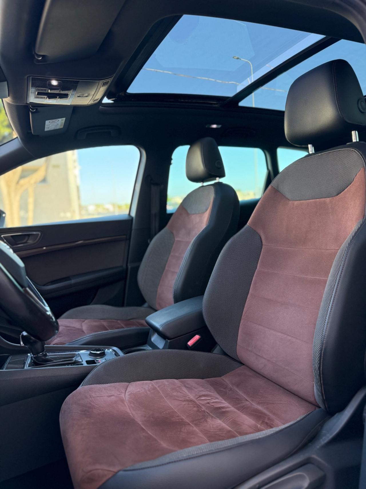 Seat Ateca TDI Xcellence 4drive dsg CON 60000 KM CERTIFICATI SEAT,TETTO APRIBILE.TELECAMERA,NAVIGATORE