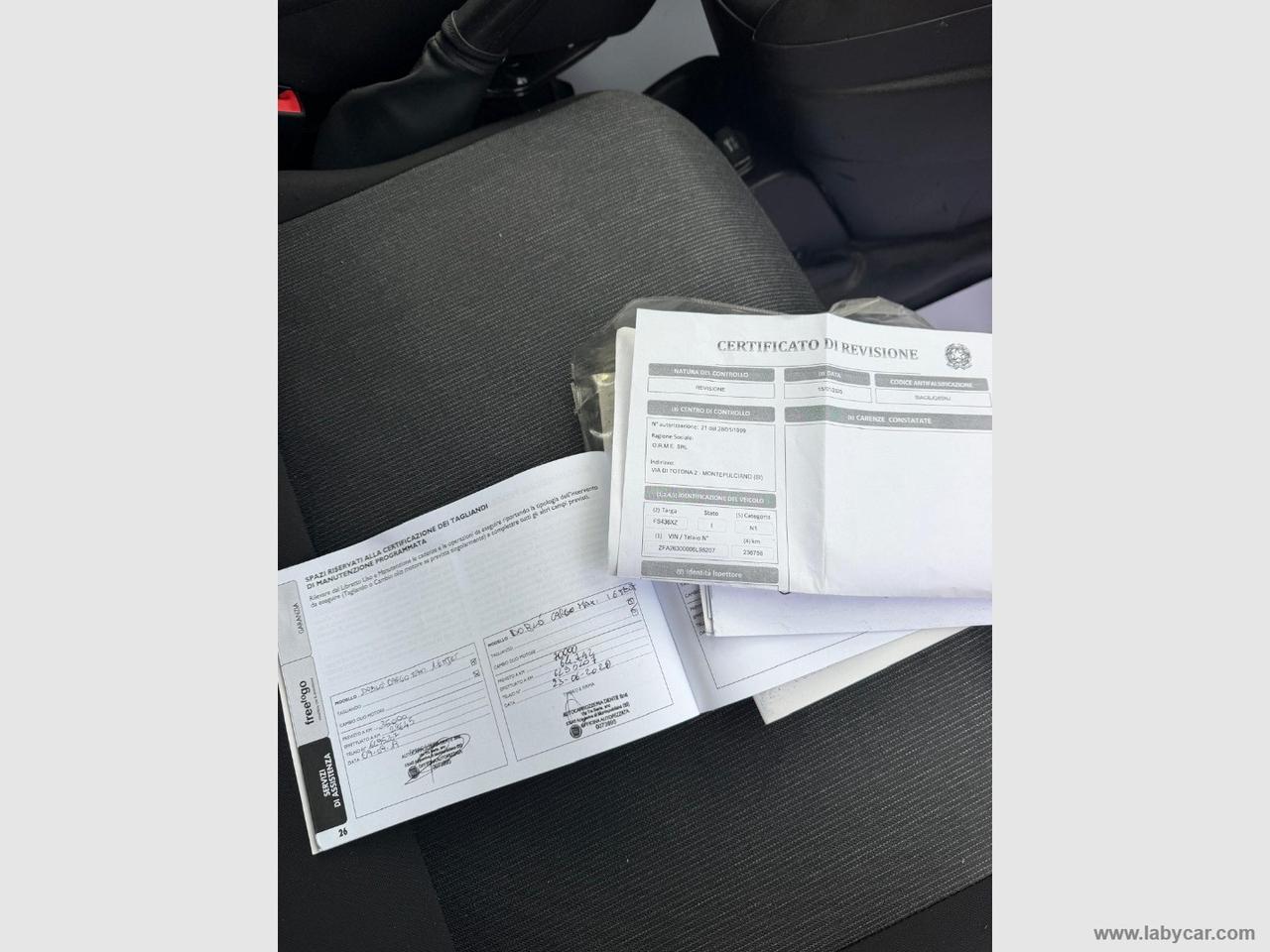 Doblò 1.6MJT 120 PL-TN Cargo Maxi Lam.