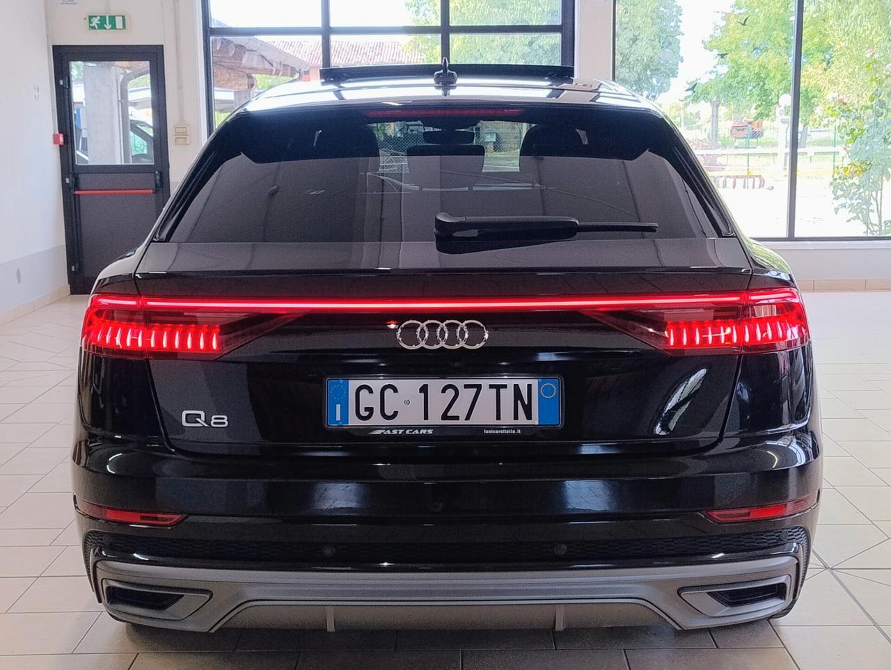 AUDI Q8 50 TDI quattro tiptronic S LINE TETTO RADAR