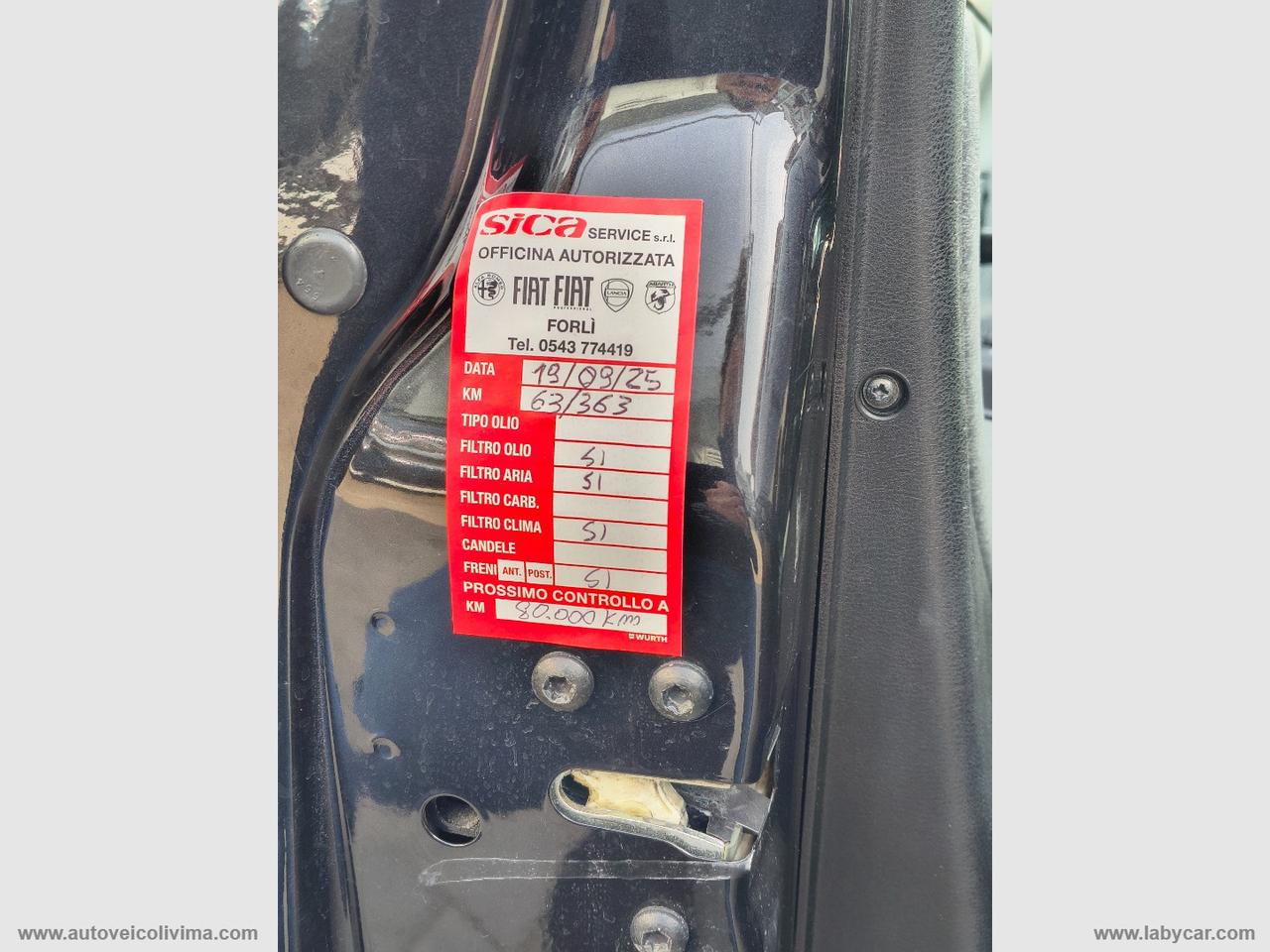 LANCIA Ypsilon 1.2 69 CV 5p. GPL Ecochic BLACK&NOIR