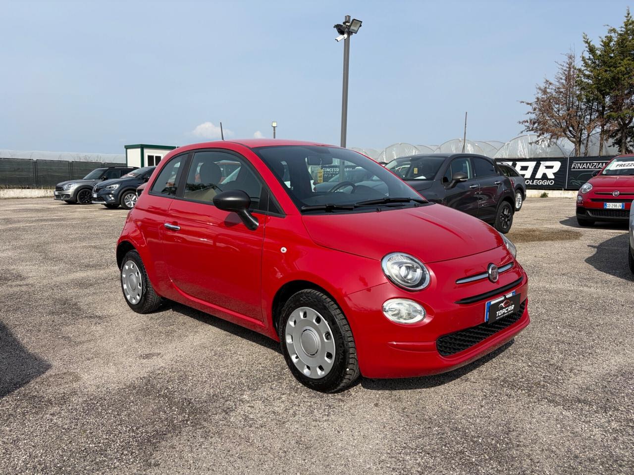 Fiat 500 1.0 Hybrid Red