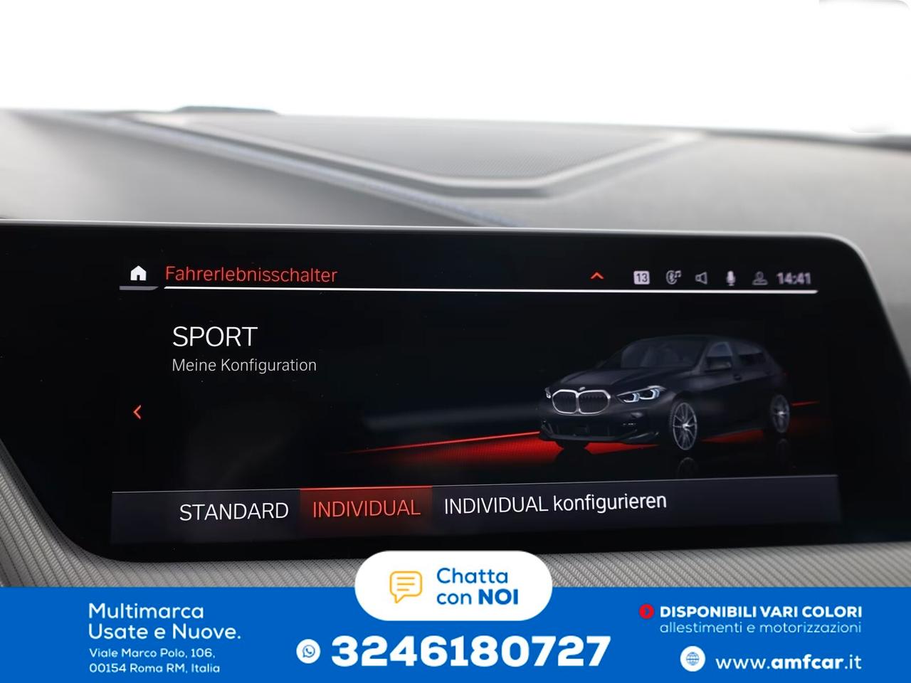 Bmw 118i 5p. M sport Navi Pelle Pelle, Camera, Shadow