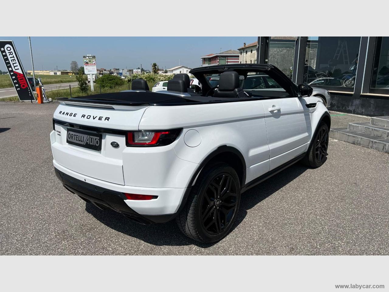 LAND ROVER RR Evoque 2.0 Si4 240CV Conv. HSE Dyn. TAGLIANDATA LAND ROVER