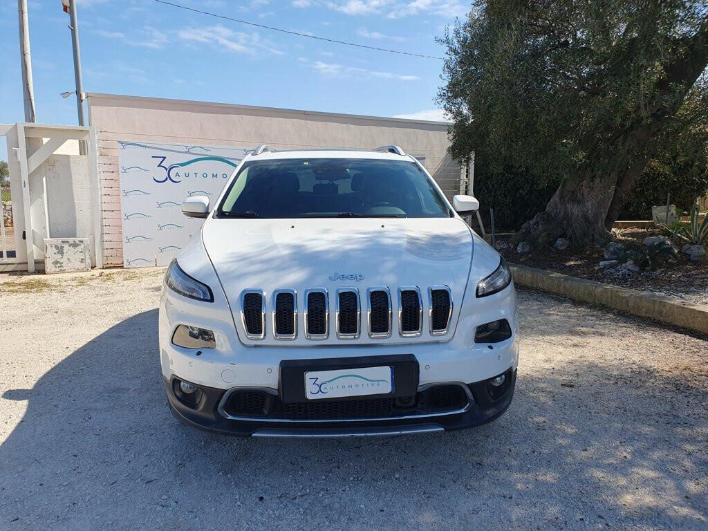 Jeep Cherokee 2.0 MJ 170cv 4WD AT9 Limited*Tetto*Pelle*Sed. Elettr.*