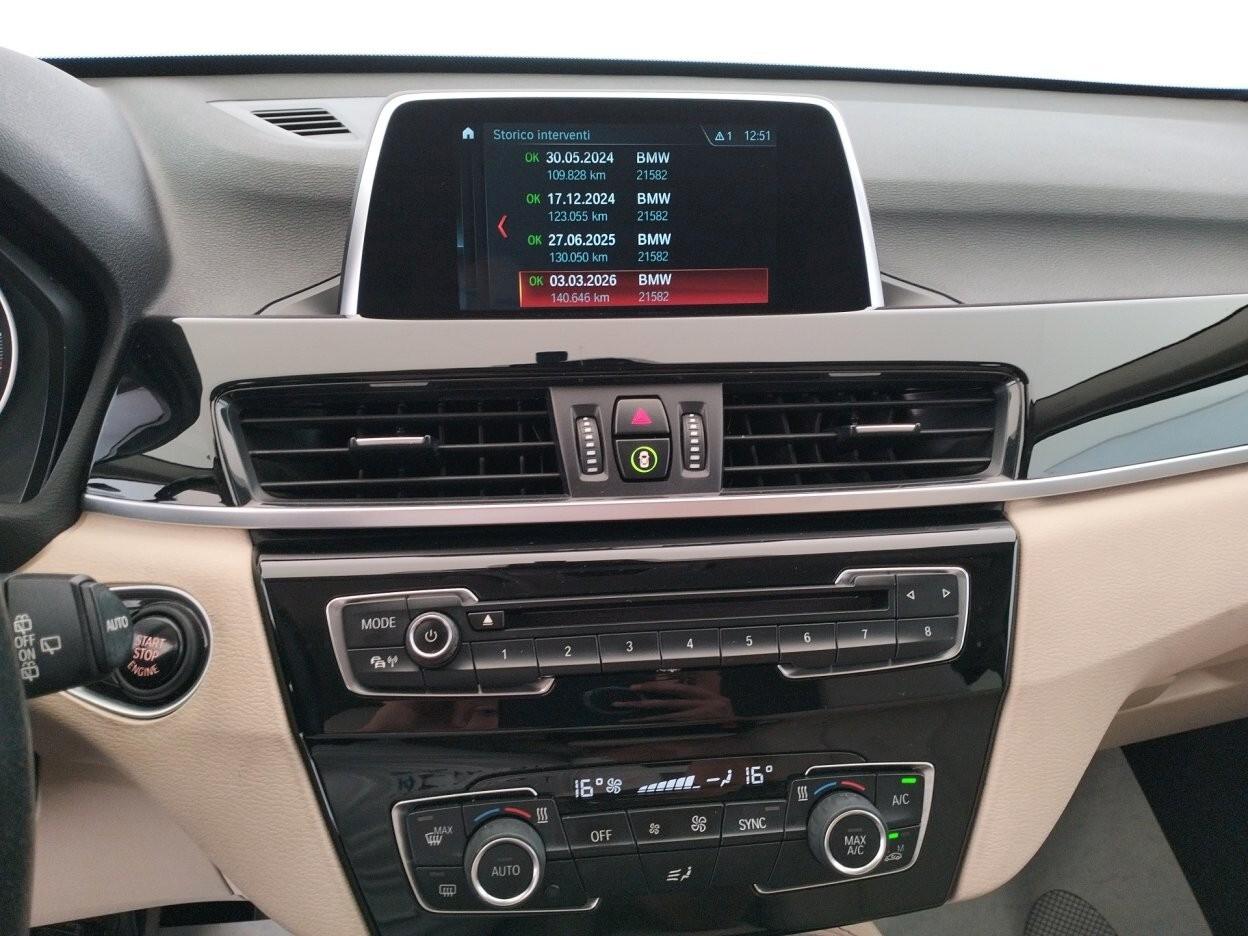 BMW X1 sdrive18d auto - TAGLIANDI BMW