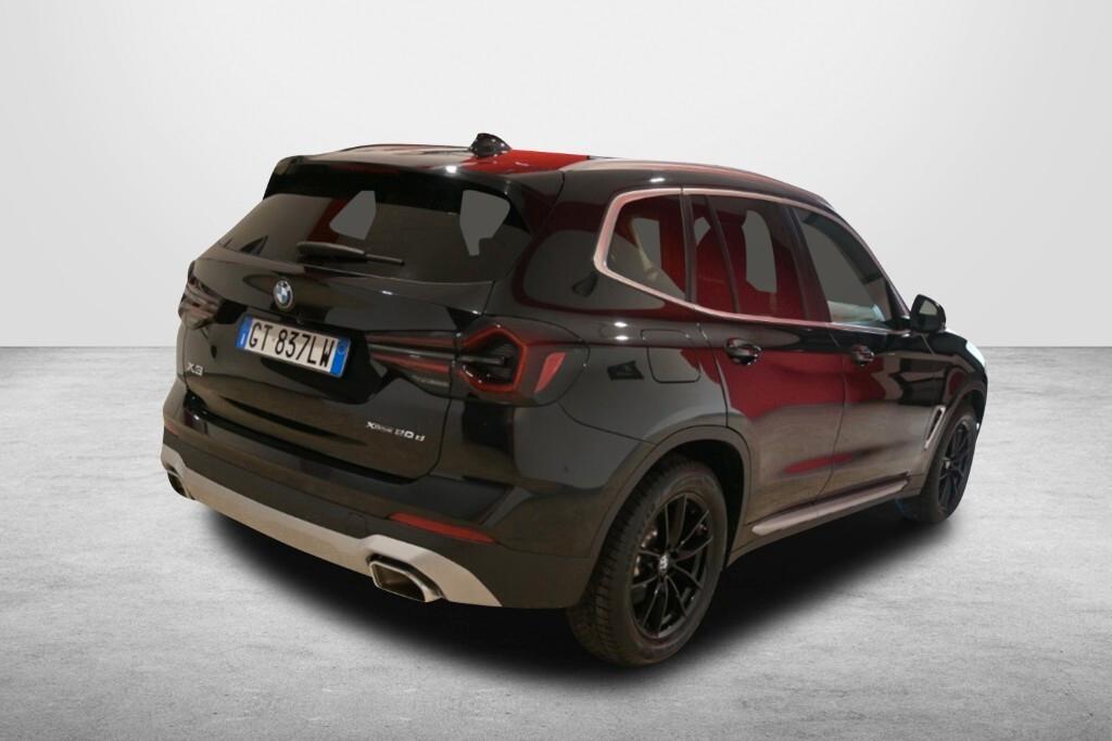BMW X3 20D 190CV STEPTRONIC 48V X-DRIVE BUSINESS ADVANTAGE ( FARI LED - BMW DIGITAL COCKPIT - PELLE - CLIMA TRIZONA - NAVI - MIRROR - PARK ASSISTANT - TELECAMERA POST. - CERCHI 18 )