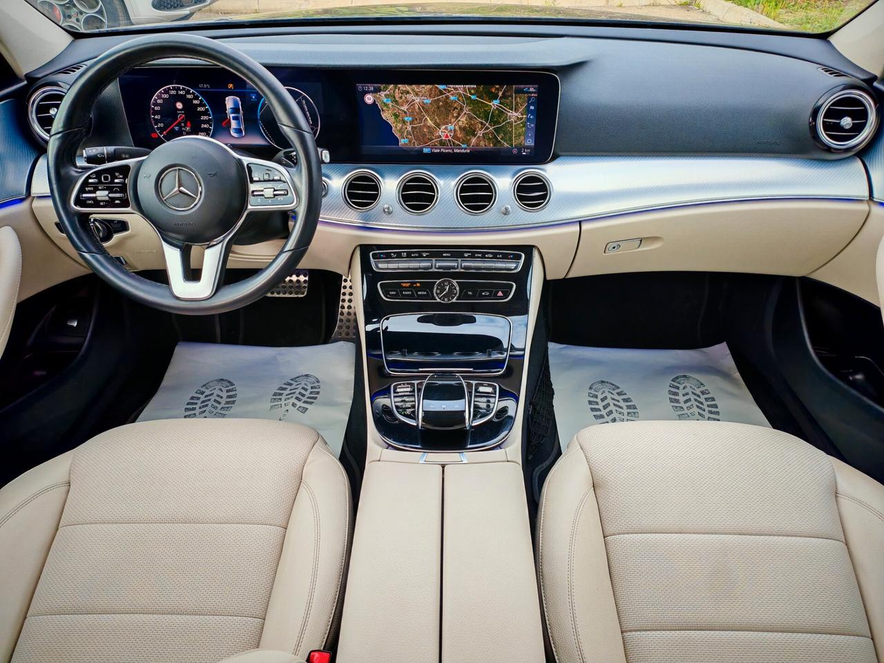 Mercedes-benz e 200d 57000km pelle navig cam