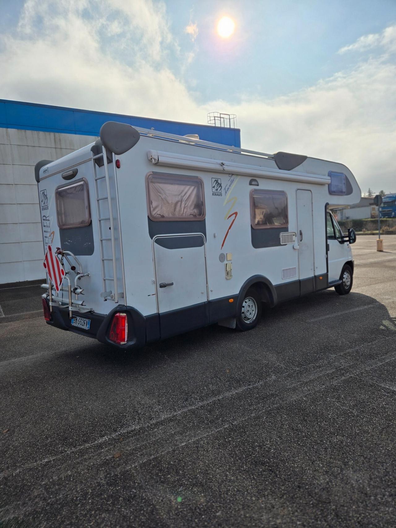 Fiat Ducato 2.8 diesel alesstimento Knaus