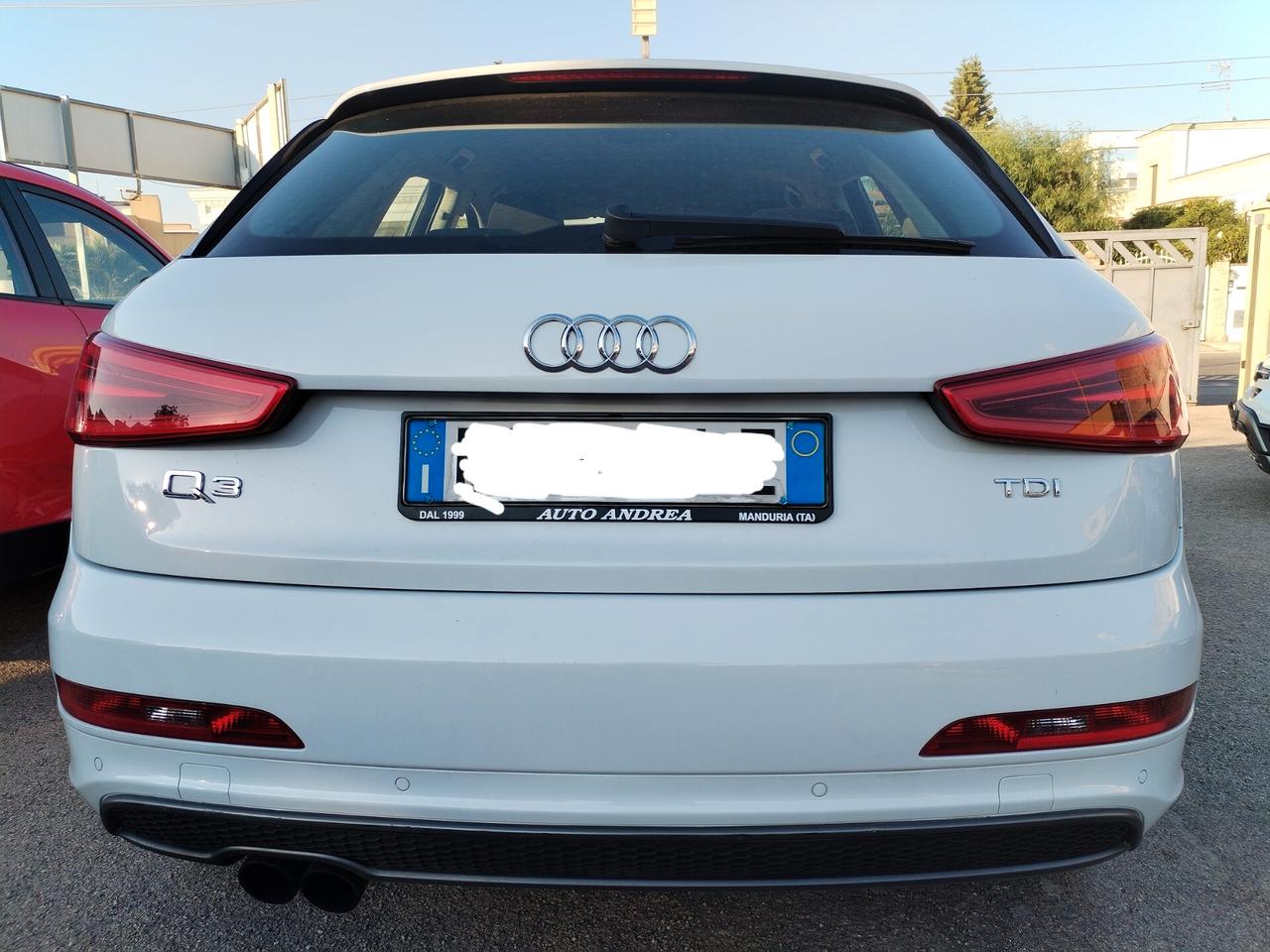 Audi q3 2.0 140cv tdi s-line full navig led xeno 2014