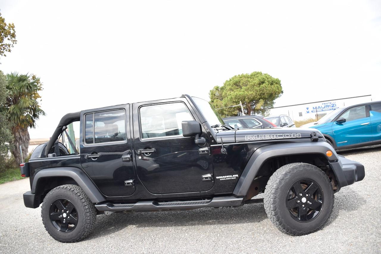 Jeep Wrangler 4X4 Unlimited 2.8 CRD Rubicon Autom. MOTORE NUOVO - GANCIO - FULL