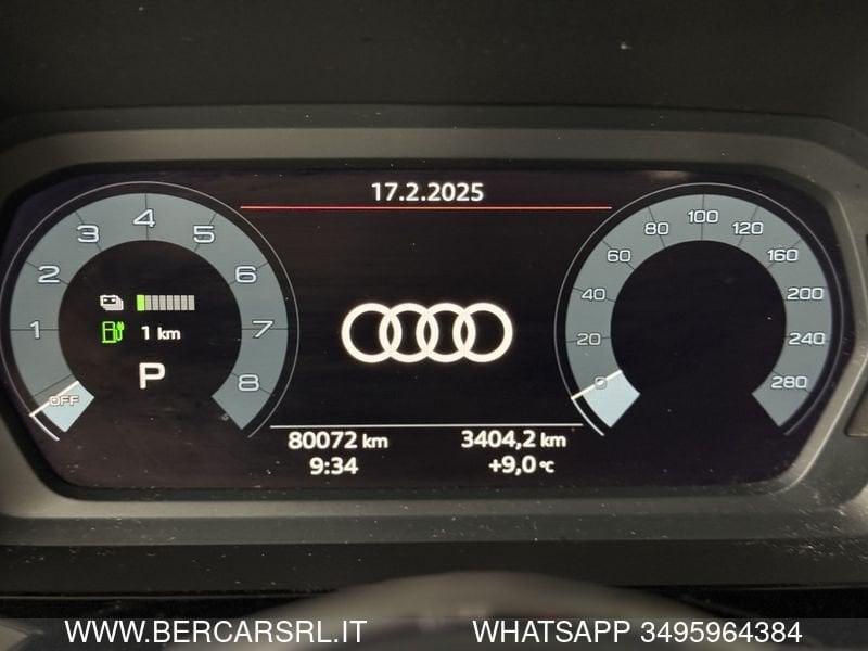 Audi A3 SPB 40 TFSI e S tronic Business Advanced*VIRTUAL COCKPIT*LUCI AMBIENTE PLUS*FULL LED*