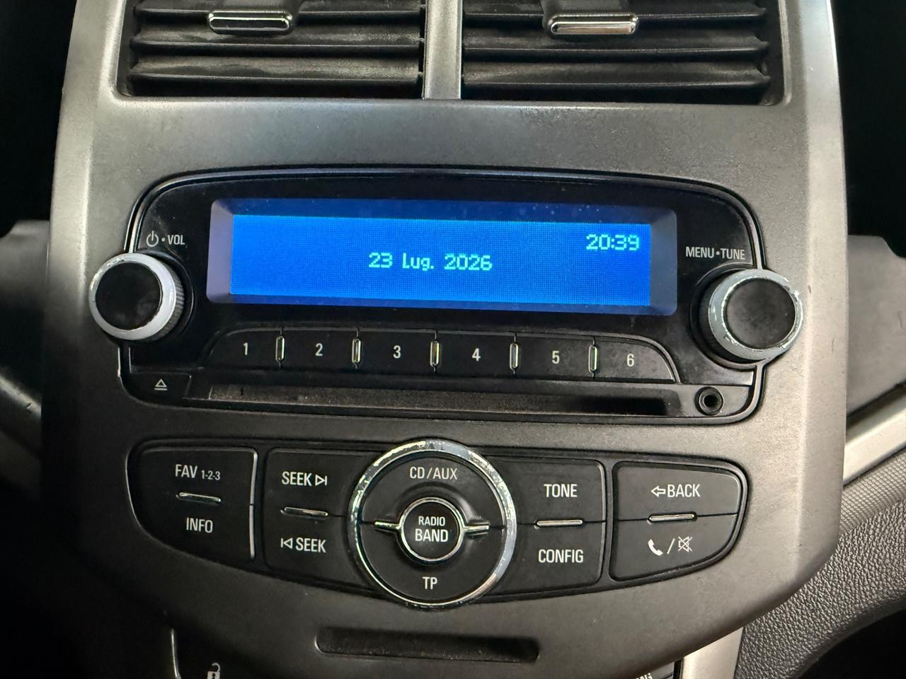 Chevrolet Aveo 1.2 86CV GPL 5 porte LS