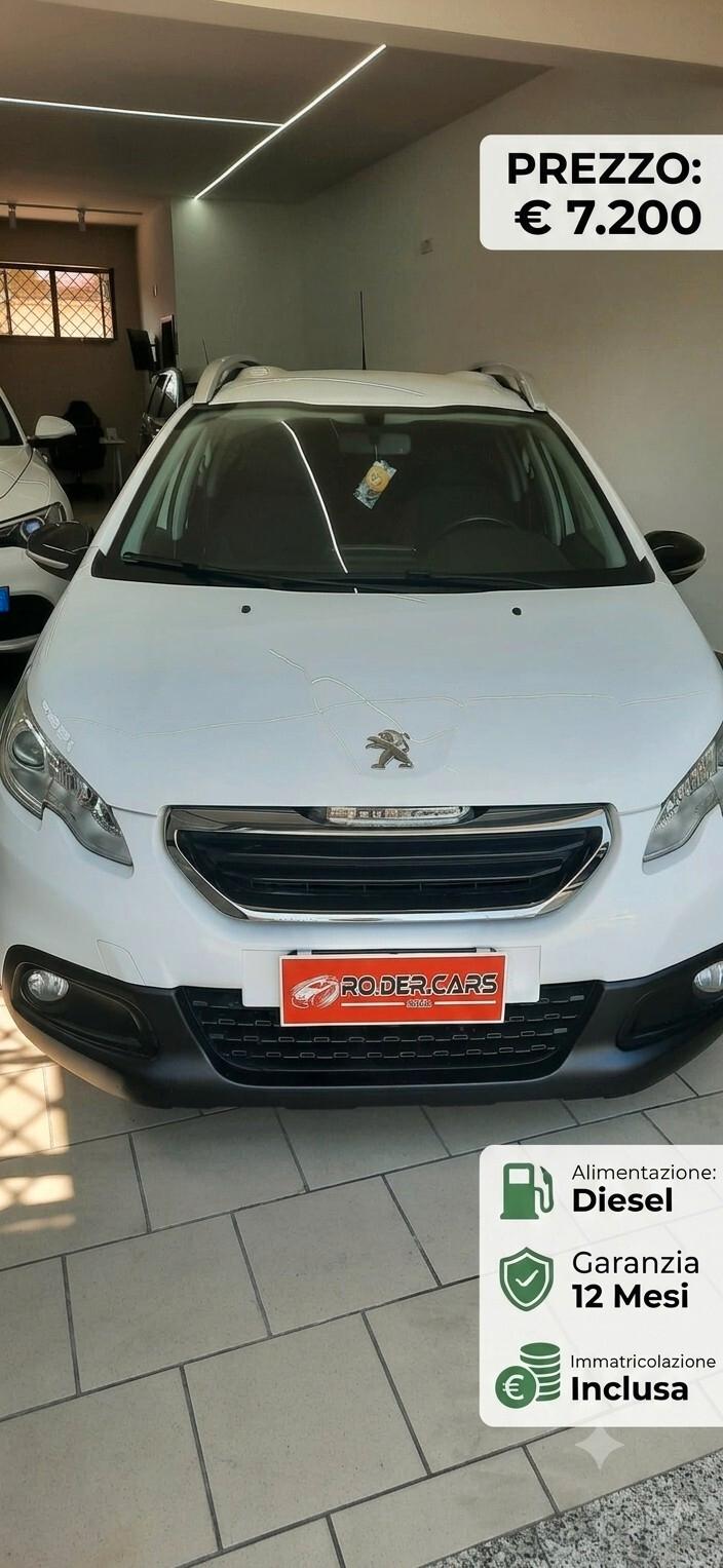 Peugeot 2008 1.6 HDI 92CV – AUTOMATICA / SEQUENZIALE