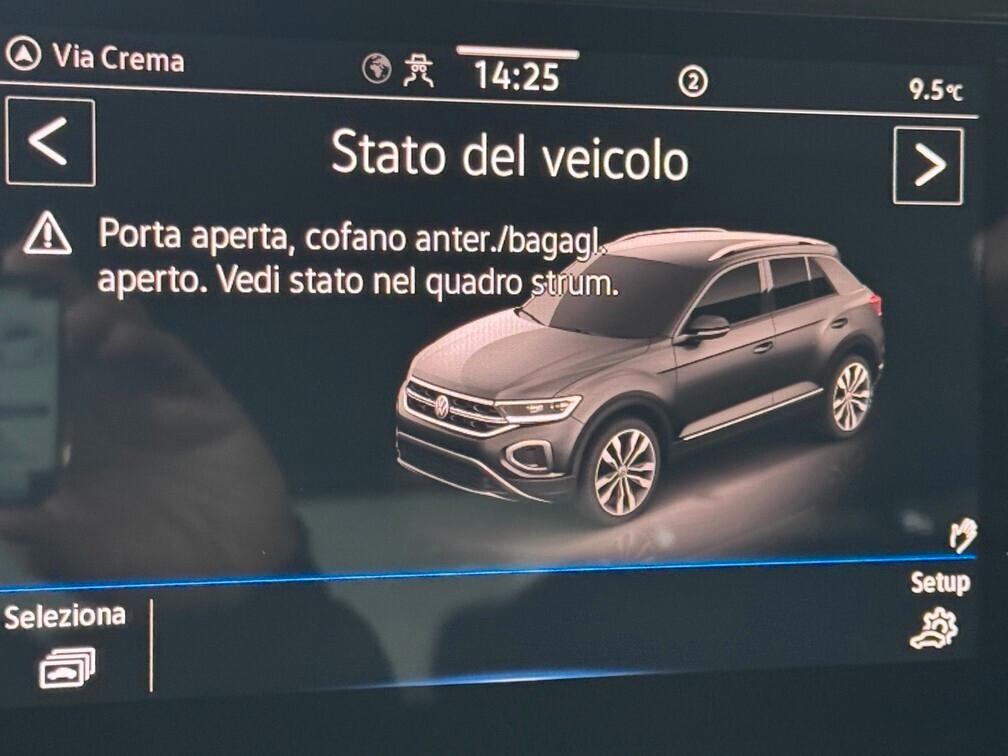 Volkswagen T-Roc 2.0 tdi Life 115cv Led Navi App conn 16" Neopat