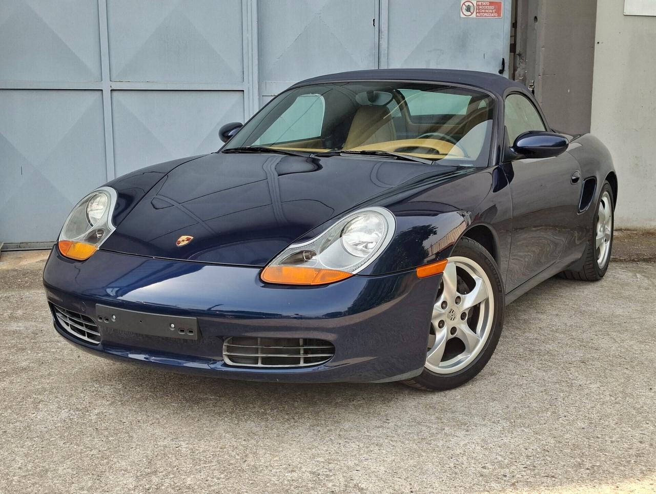Porsche Boxster 986 2.7 220 cv *BLU/BEIGE*HARD TOP*