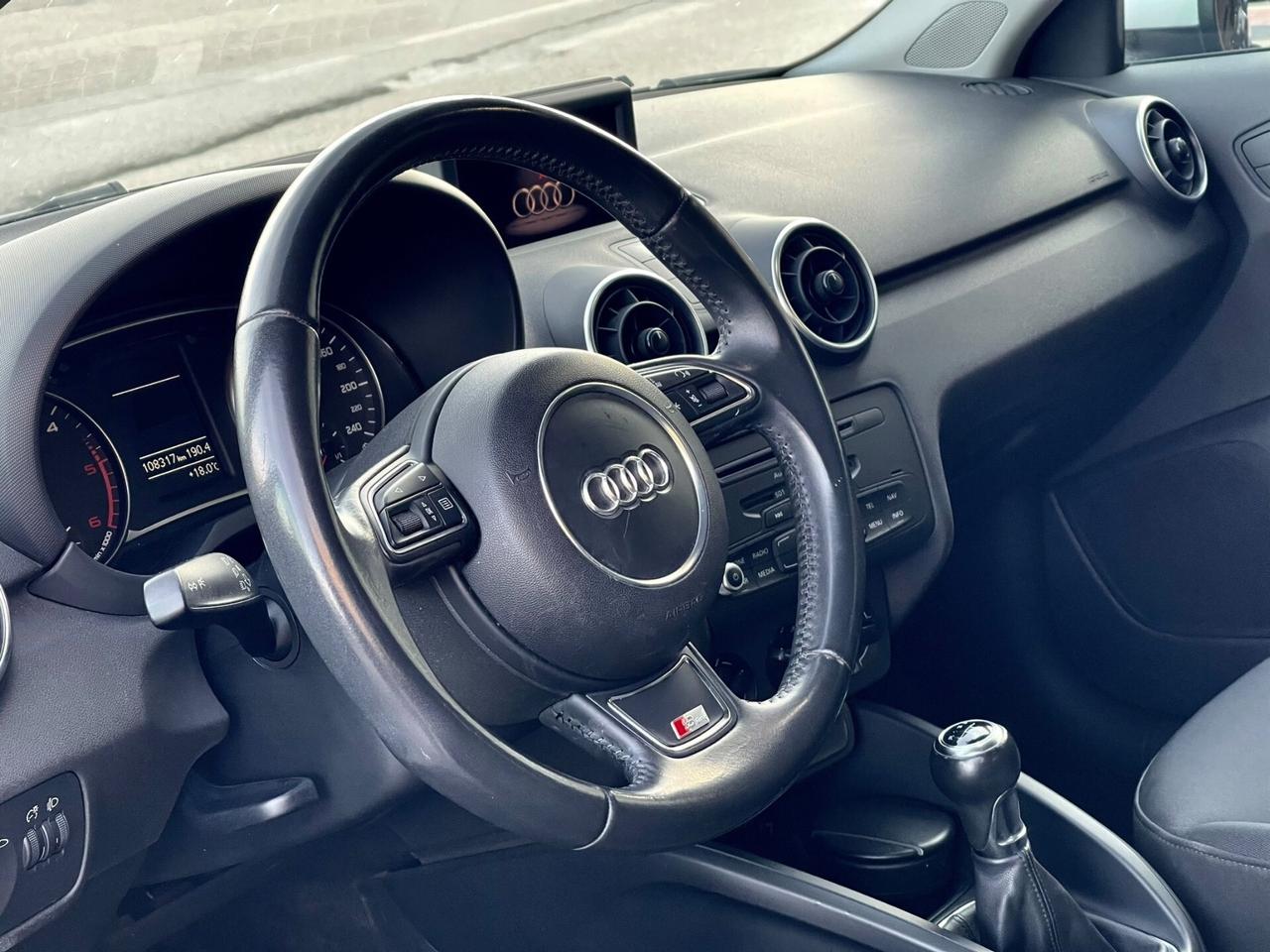 Audi A1 1.6 TDI 90cv S line edition NEOPATENTATI
