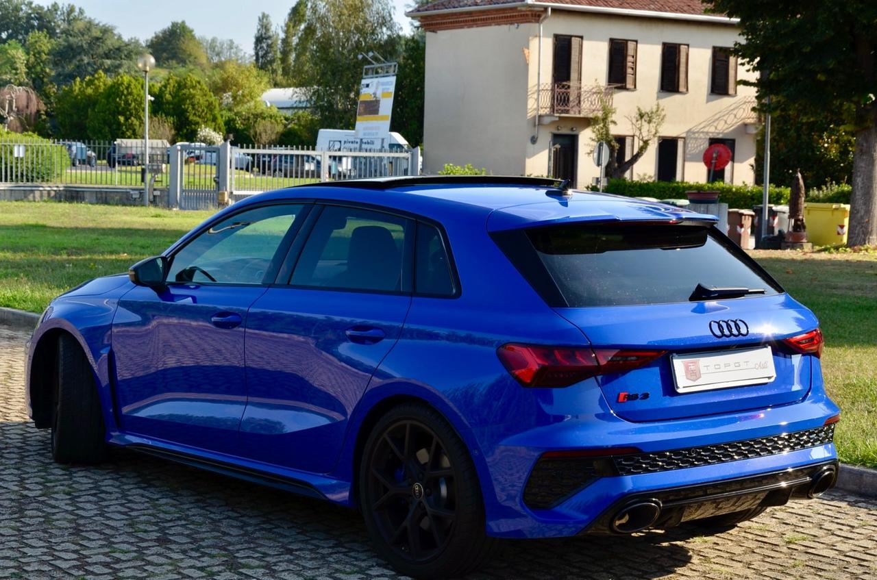 AUDI RS3 Sportback 2.5 tfsi 400cv, CARBOCERAMICI , PERMUTE