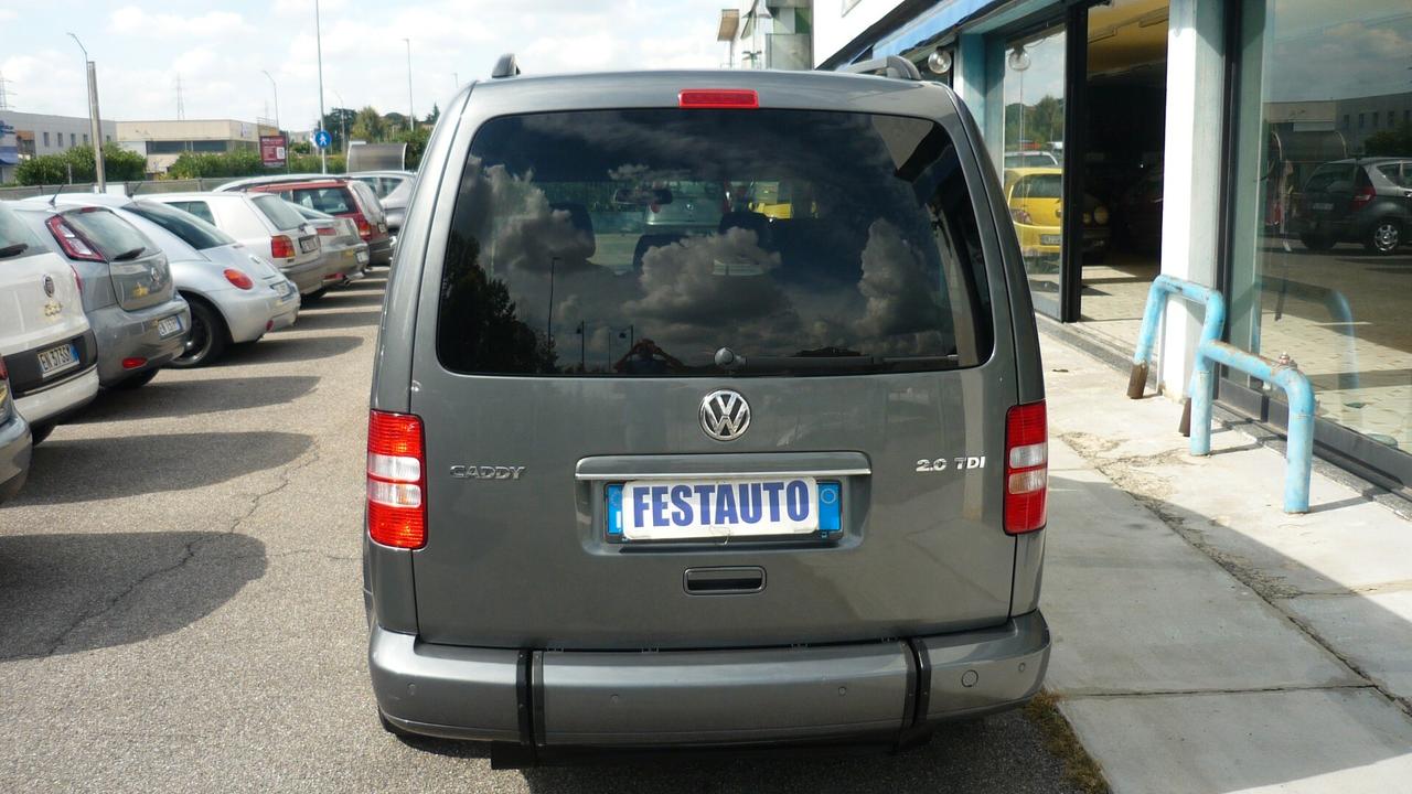Volkswagen Caddy 20TDI 140CV DSG 4p. Maxi x trasporto disabile pianale ribassato con pedana