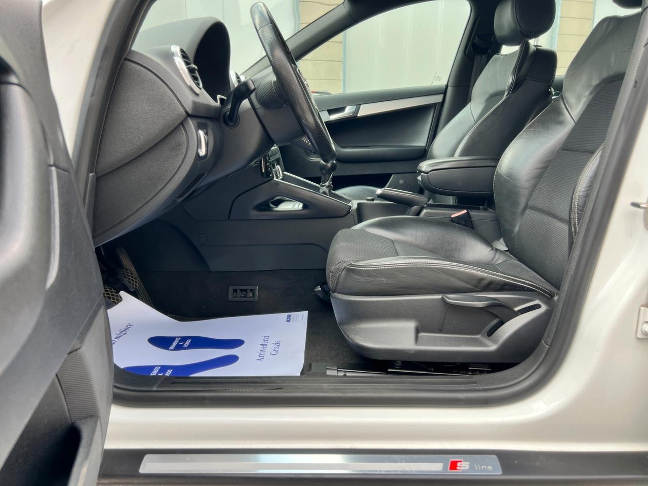 Audi A3 SPB 1.6 TDI 105 CV S-LINE Doppio