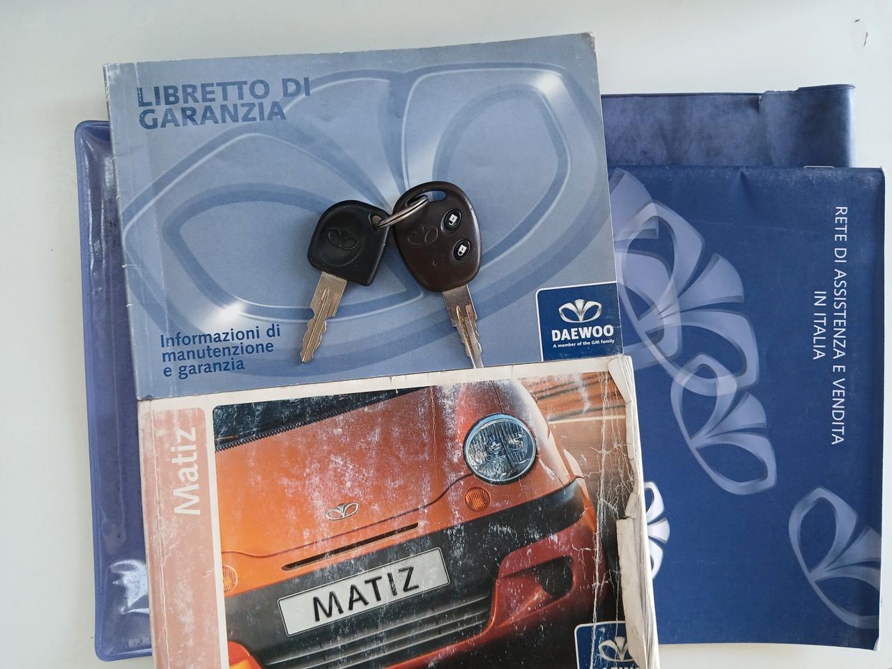 Matiz SE Energy MOTORE A 4 CILINDRI