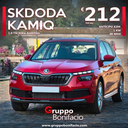SKODA Kamiq 1.0 TSI 110 CV Ambition