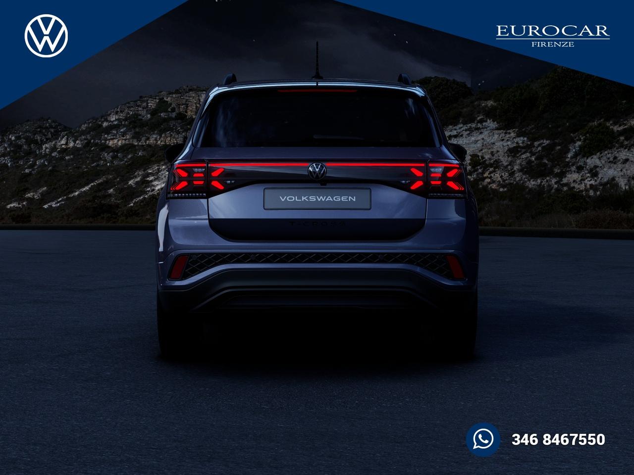 Volkswagen T-Cross 1.0 tsi r-line plus 115cv