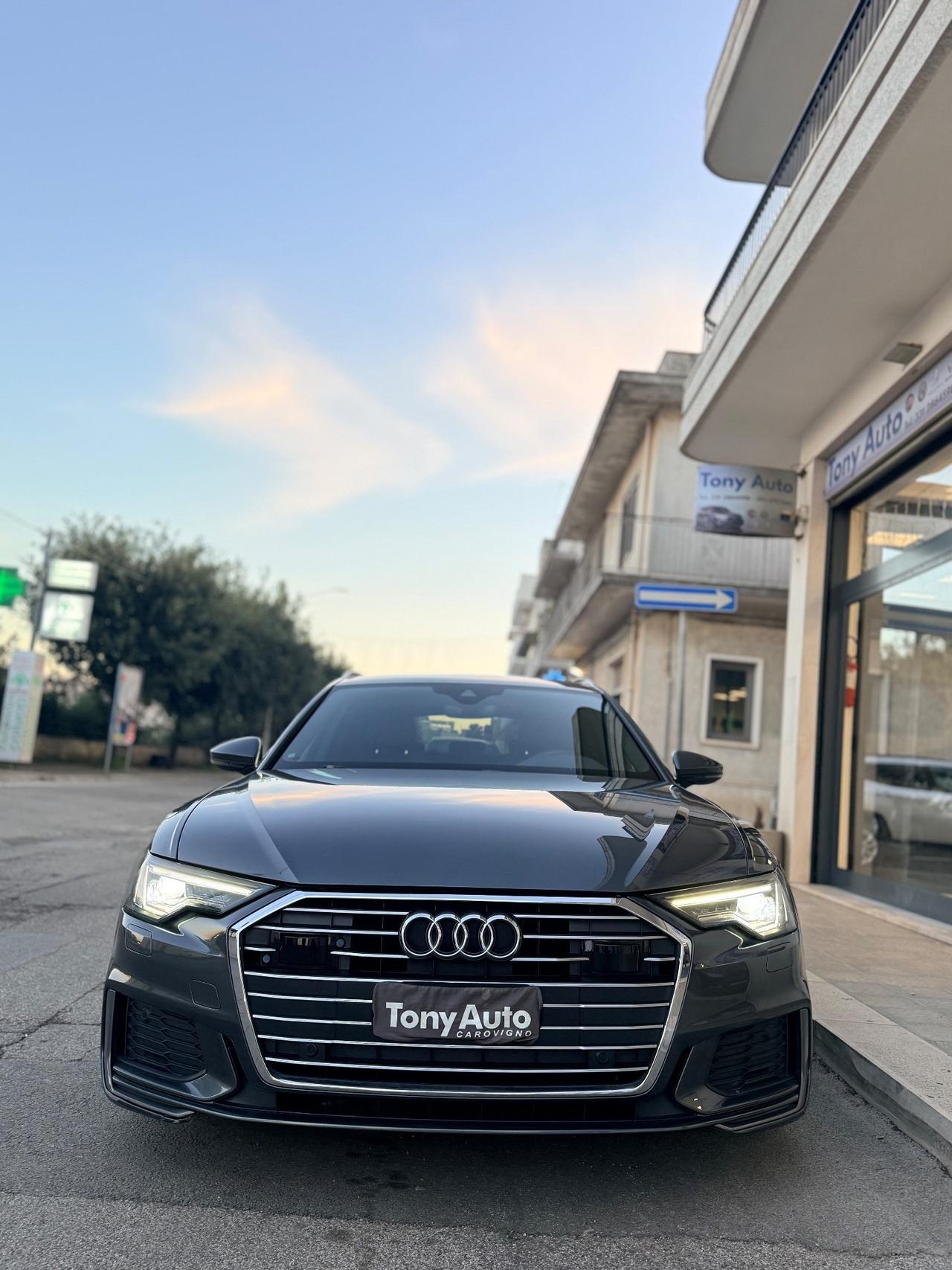 Audi A6 40 2.0 mhev (diesel/elettrica)TDI S tronic Sport, cambio s-tronic, modello S-LINE,KM CERTIFICATI