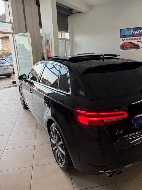 Audi A3 SPB 2.0 TDI S tronic Sport TETTO APRIBILE full optionals