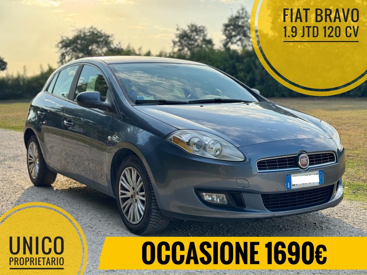 Fiat Bravo 1.9 Multijet 120 CV – Unico Proprietario
