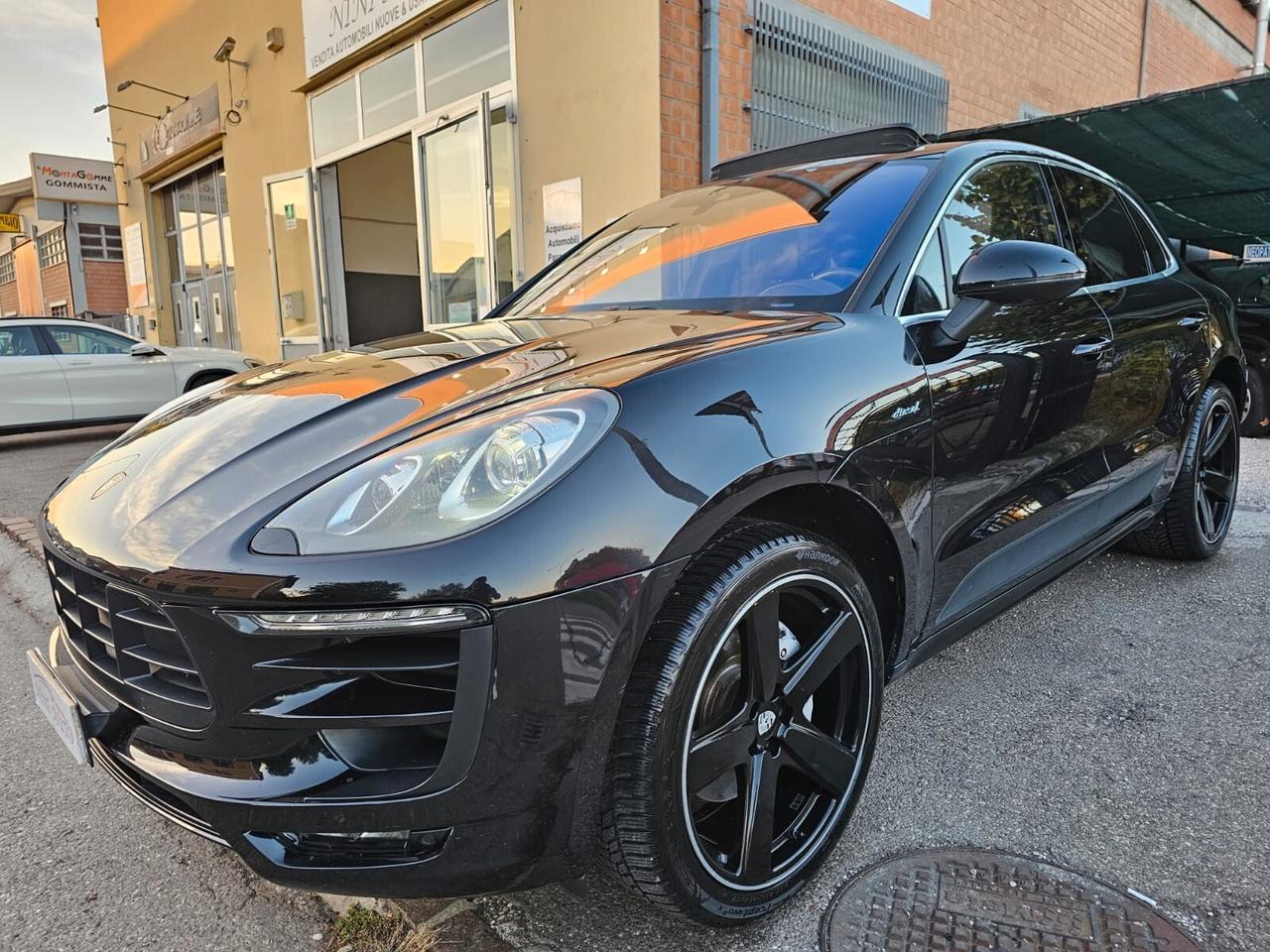 Porsche Macan S 3.0d 250cv Platinum*Pelle*Bi-Xeno*Tetto*Cerchi 21*Euro6